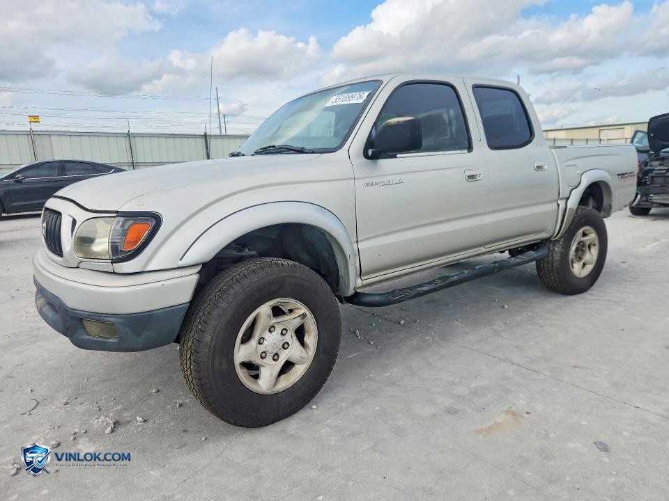 2003 TOYOTA TACOMA DOUBLE CAB PRERUNNER – Lot 55189976 auction photo