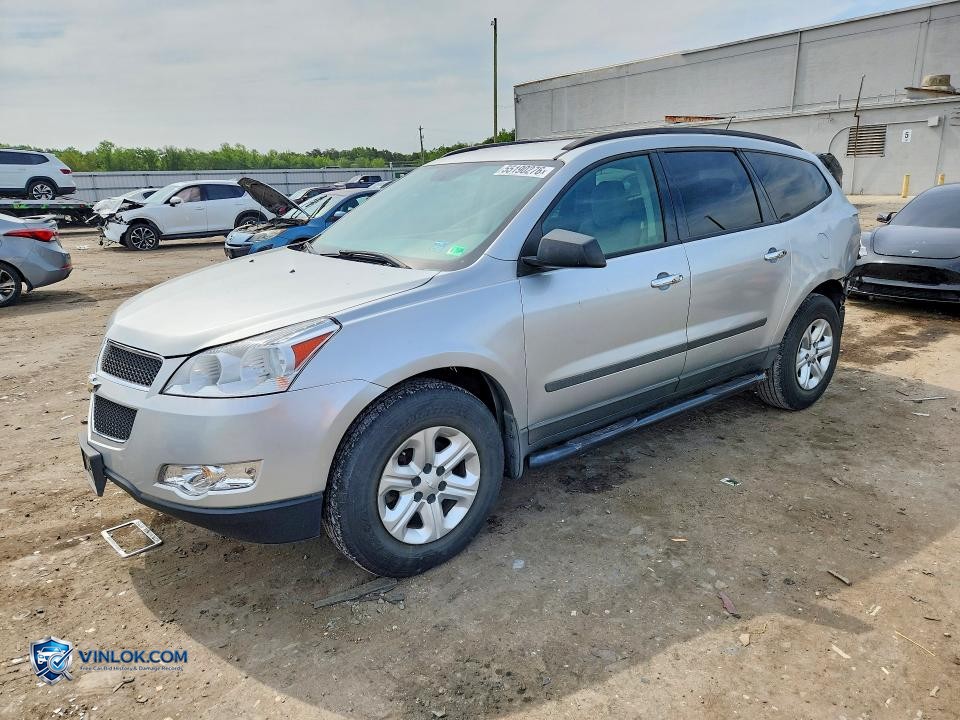 2012 CHEVROLET TRAVERSE LS – Lot 55190276 auction photo