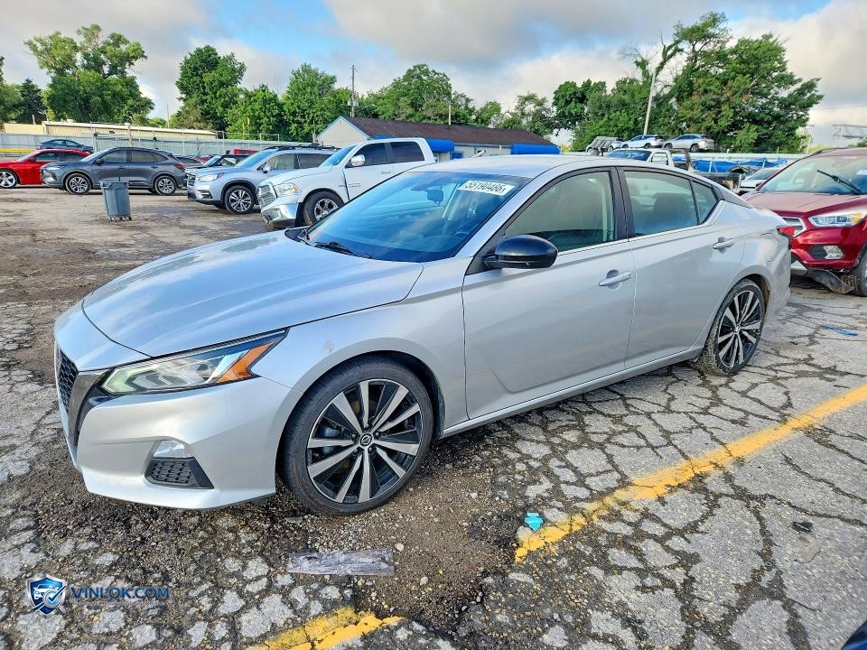 2020 NISSAN ALTIMA SR – Lot 55190486 auction photo