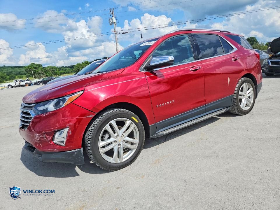 2018 CHEVROLET EQUINOX PREMIER – Lot 55193916 auction photo