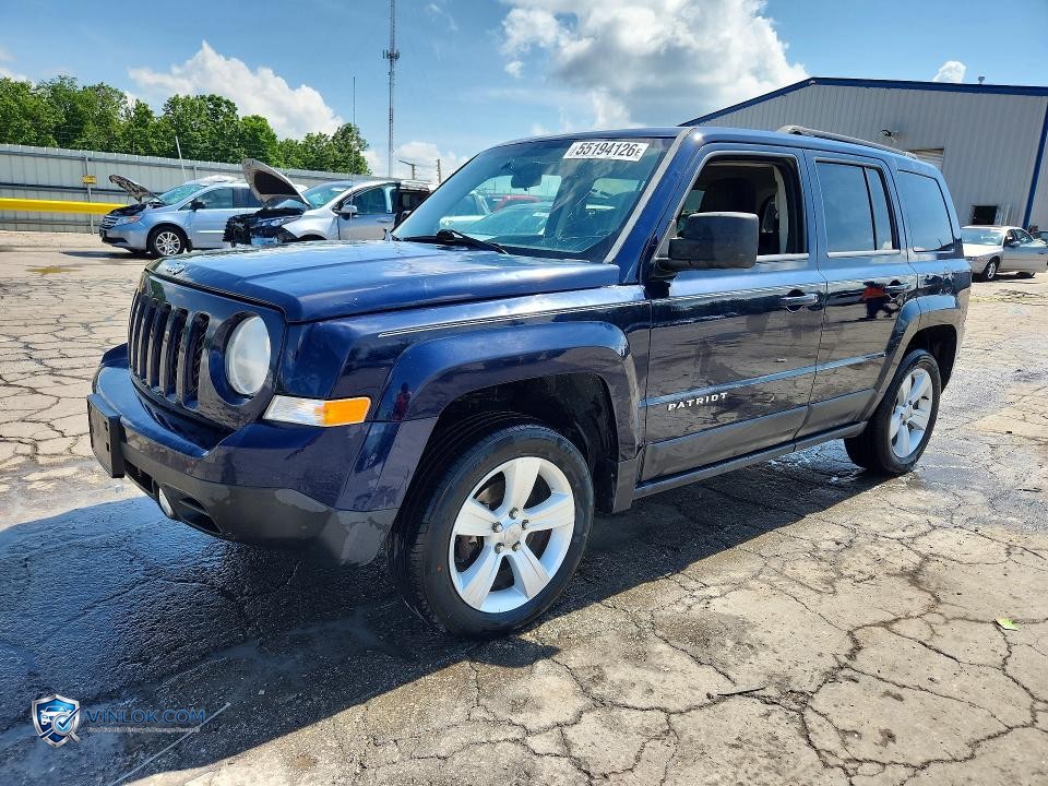 2014 JEEP PATRIOT LATITUDE – Lot 55194126 auction photo