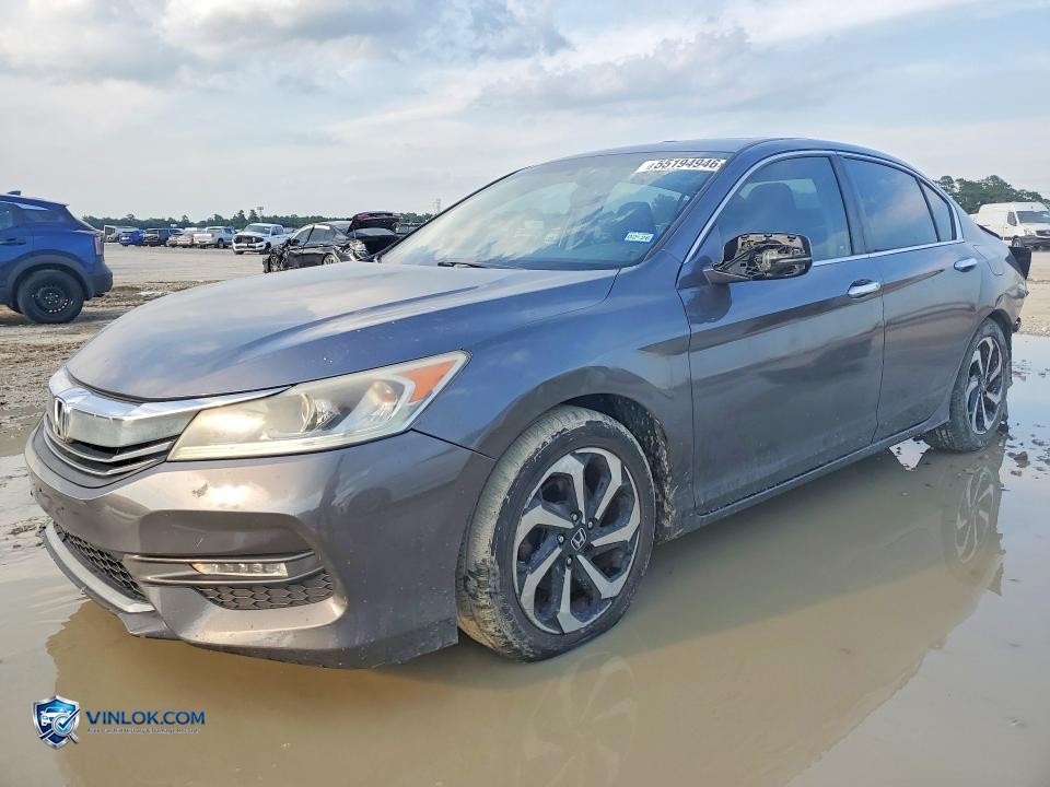 2016 HONDA ACCORD EX – Lot 55194946 auction photo