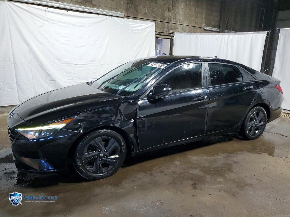 2021 HYUNDAI ELANTRA SEL – Lot 55195836 auction photo