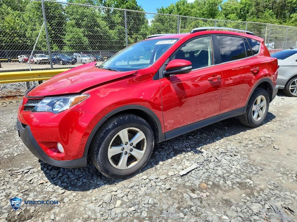 2014 TOYOTA RAV4 XLE – Lot 55197126 auction photo