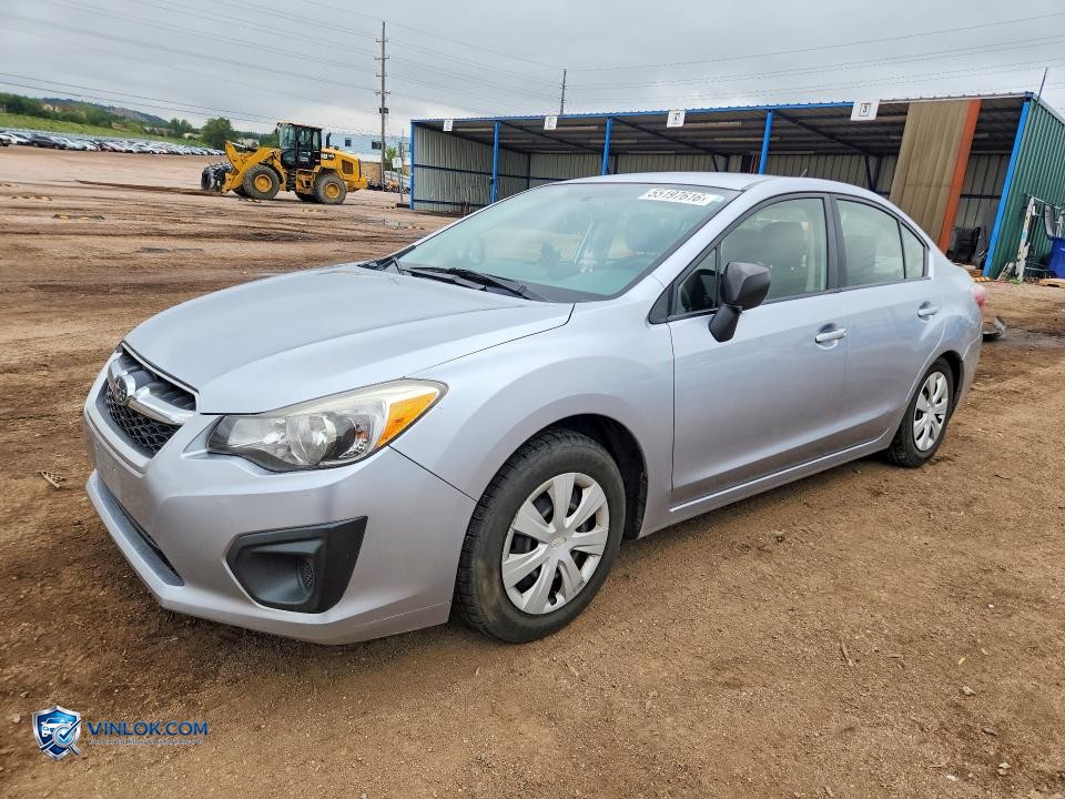 2013 SUBARU IMPREZA – Lot 55197616 auction photo