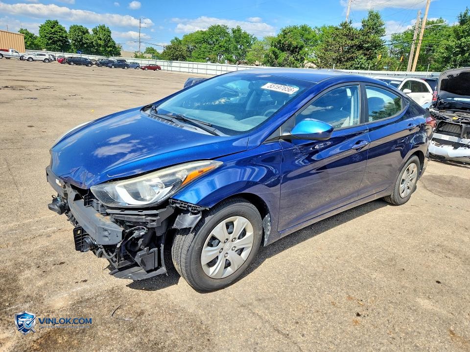 2016 HYUNDAI ELANTRA SE – Lot 55197656 auction photo