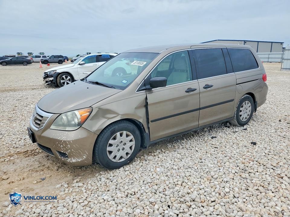 2010 HONDA ODYSSEY LX – Lot 55198936 auction photo