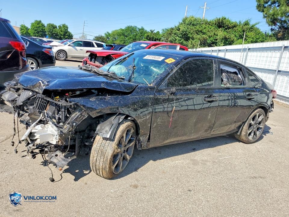 2025 HONDA CIVIC SPORT – Lot 55199036 auction photo