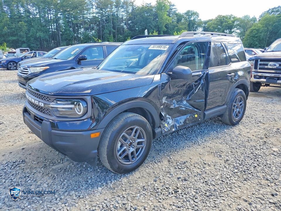 2025 FORD BRONCO SPORT BIG BEND – Lot 55199516 auction photo