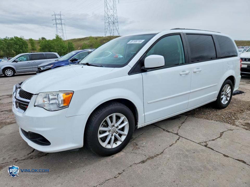 2016 DODGE GRAND CARAVAN SXT – Lot 55199716 auction photo