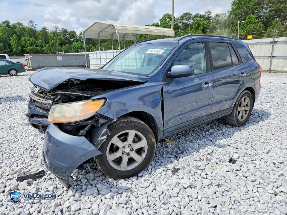 2008 HYUNDAI SANTA FE SE – Lot 55199806 auction photo
