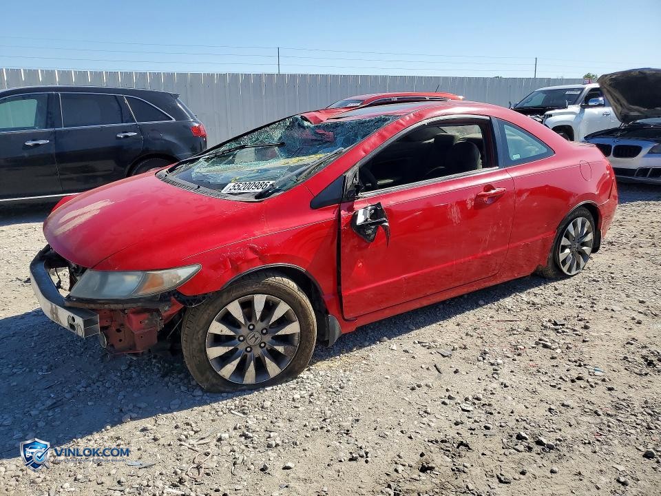 2009 HONDA CIVIC EX – Lot 55200986 auction photo