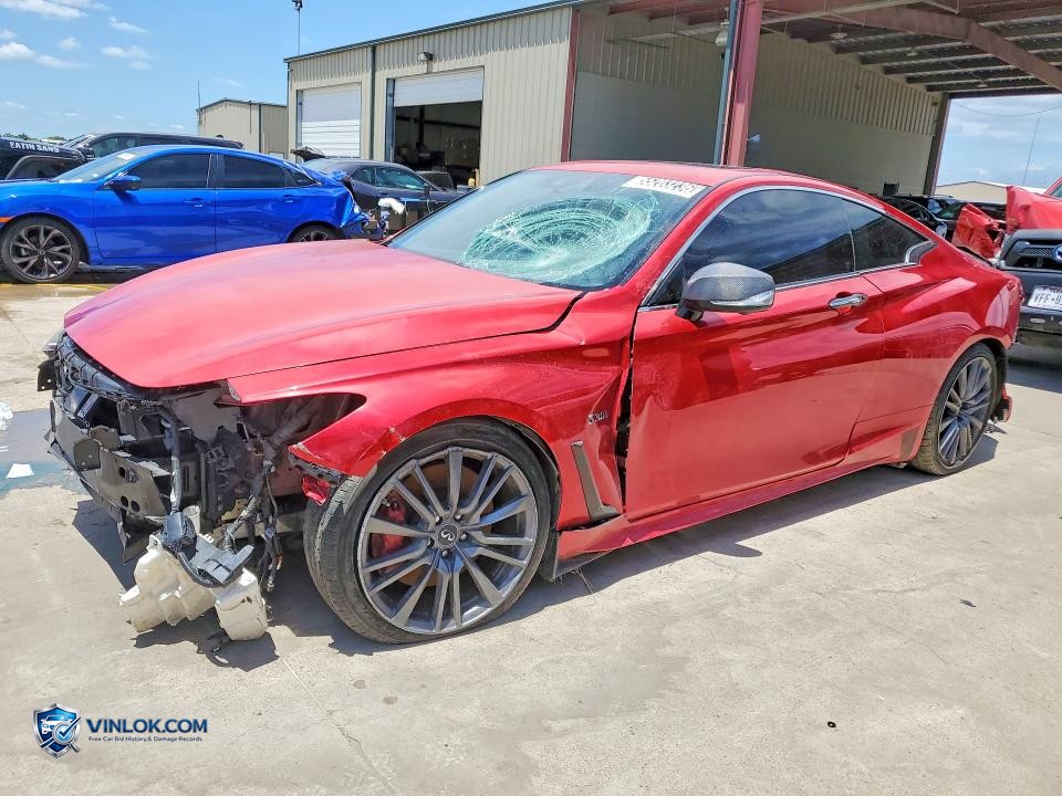 2017 INFINITI Q60 RED SPORT 400 – Lot 55203236 auction photo