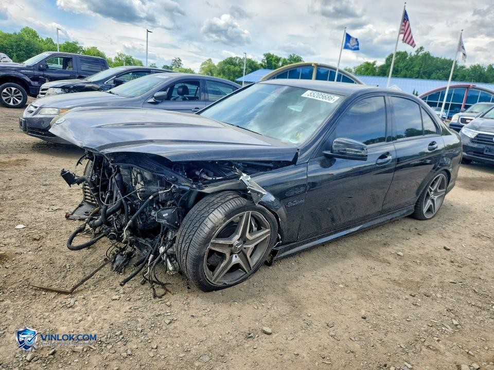 2010 MERCEDES-BENZ C 63 AMG – Lot 55205686 auction photo