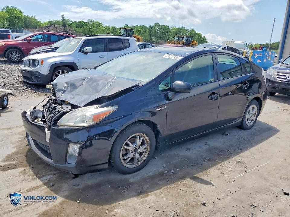 2010 TOYOTA PRIUS II – Lot 55207936 auction photo