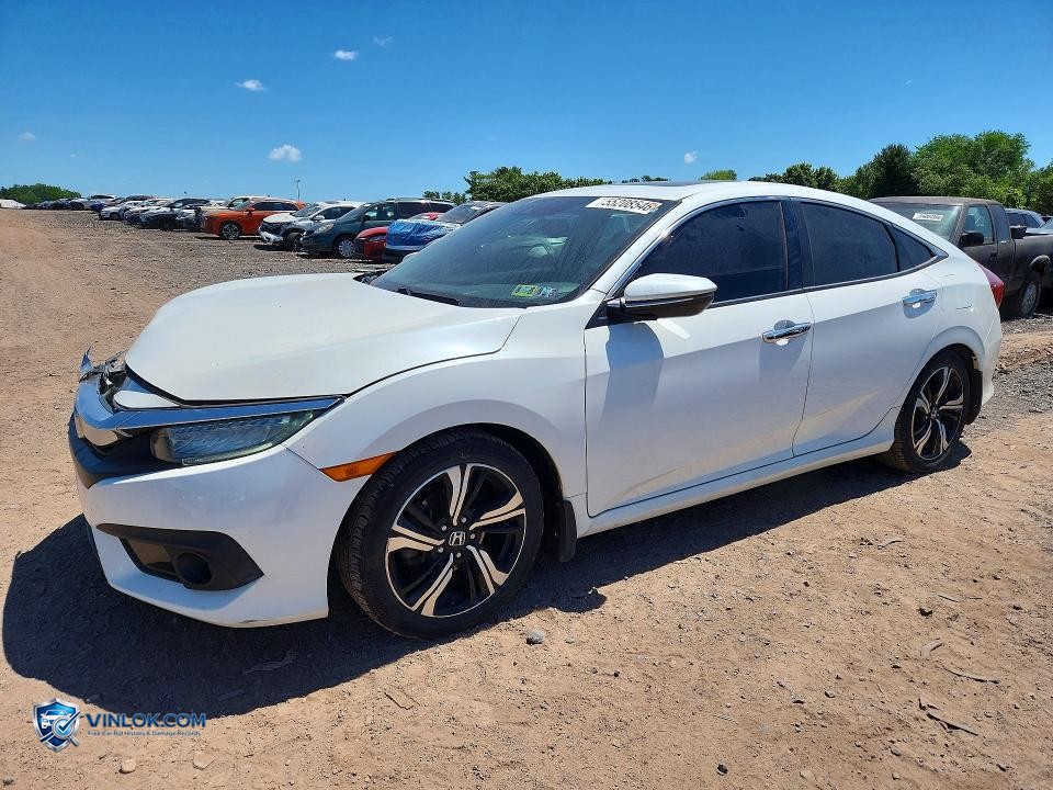 2016 HONDA CIVIC TOURING – Lot 55208546 auction photo