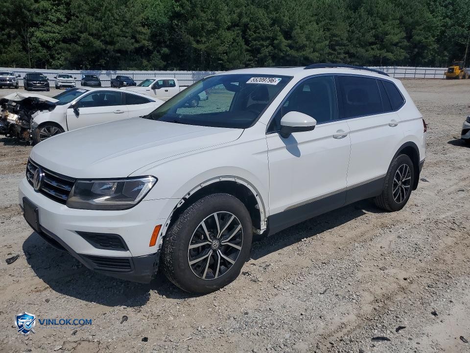2021 VOLKSWAGEN TIGUAN SE – Lot 55209796 auction photo