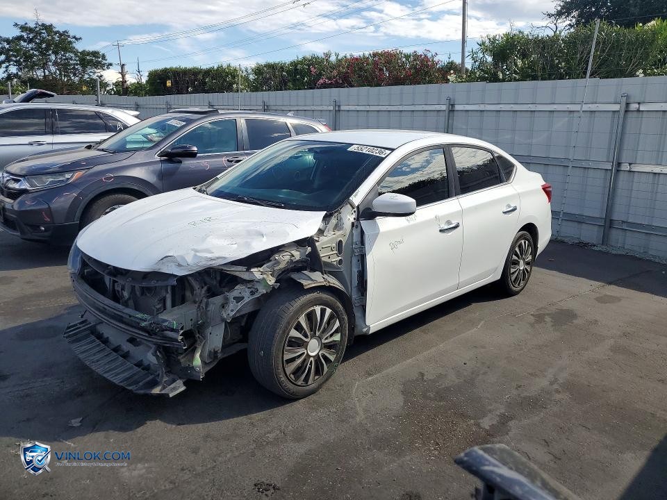 2017 NISSAN SENTRA S – Lot 55210236 auction photo