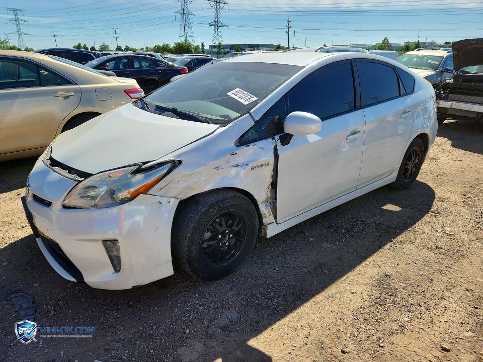 2015 TOYOTA PRIUS TWO – Lot 55212376 auction photo