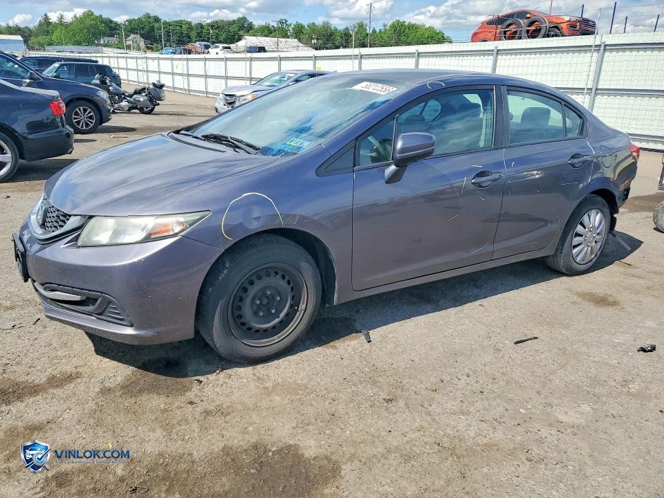 2015 HONDA CIVIC LX – Lot 55212556 auction photo