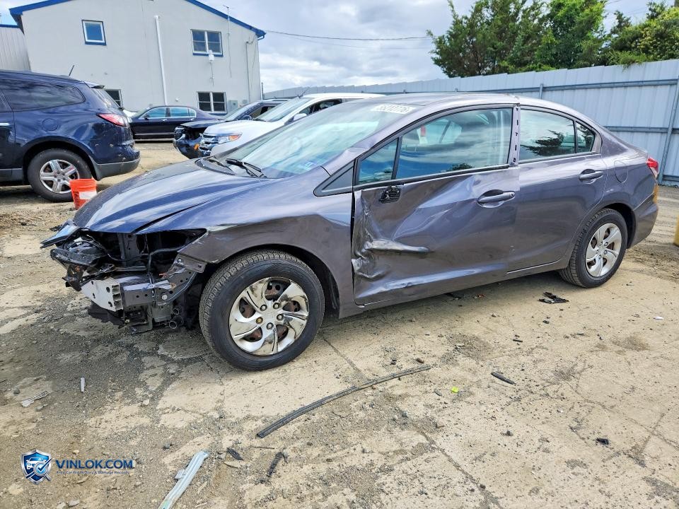 2015 HONDA CIVIC LX – Lot 55212776 auction photo