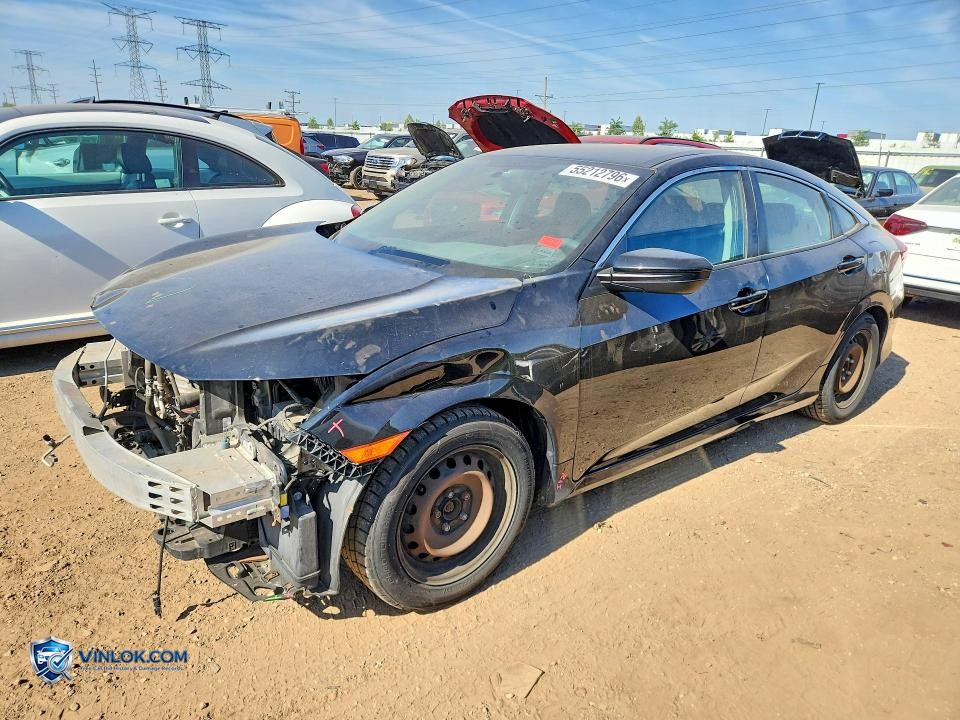 2018 HONDA CIVIC LX – Lot 55212796 auction photo