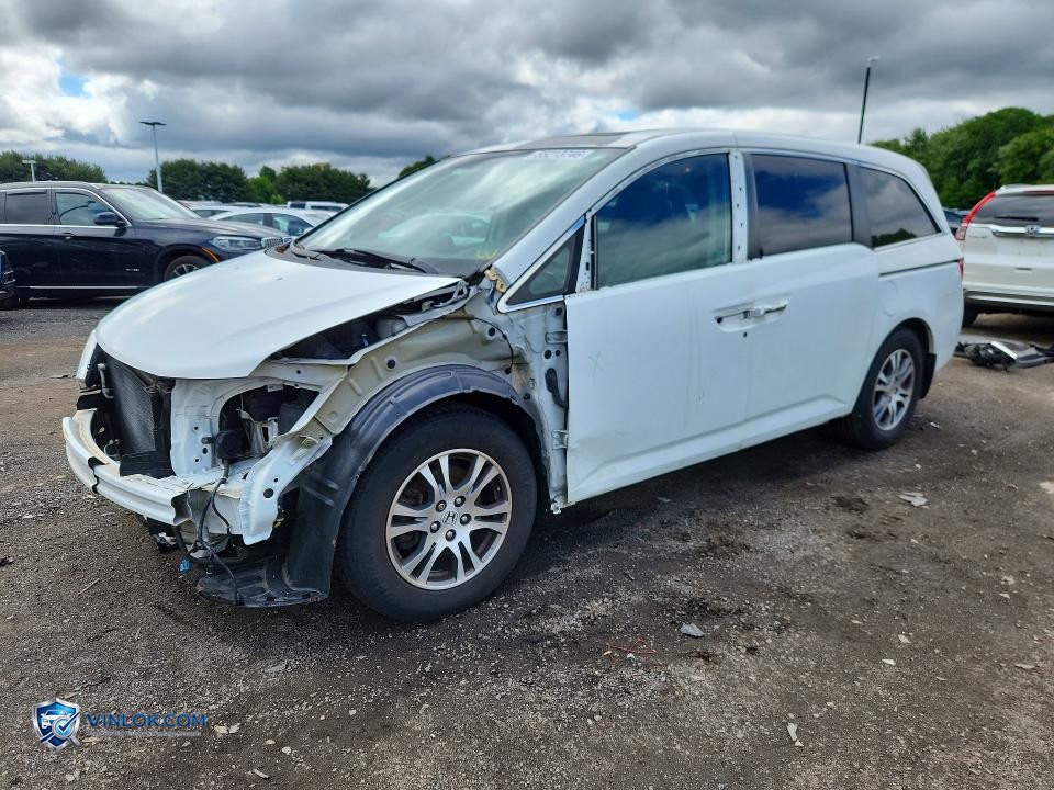 2013 HONDA ODYSSEY EXL – Lot 55213746 auction photo