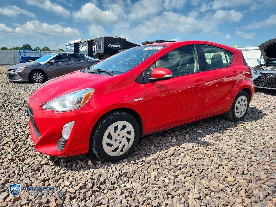 2016 TOYOTA PRIUS C THREE – Lot 55214336 auction photo