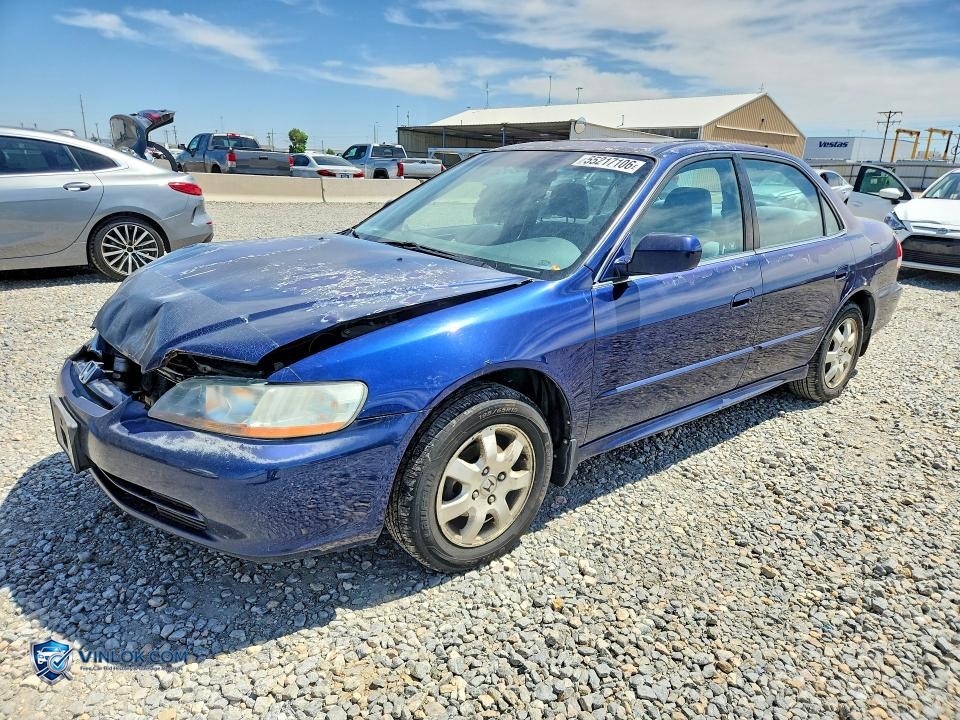 2002 HONDA ACCORD EX – Lot 55217106 auction photo