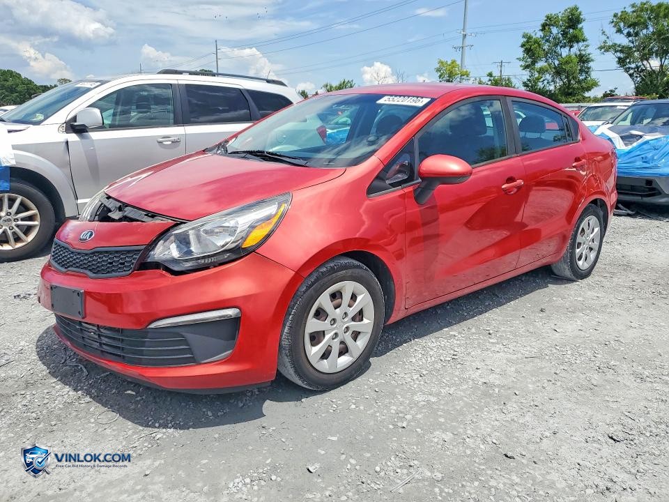 2017 KIA RIO LX – Lot 55220196 auction photo