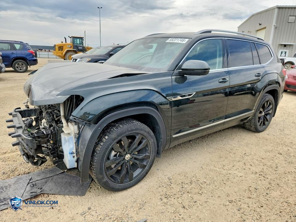 2022 VOLKSWAGEN ATLAS SEL PREMIUM R-LINE – Lot 55221746 auction photo
