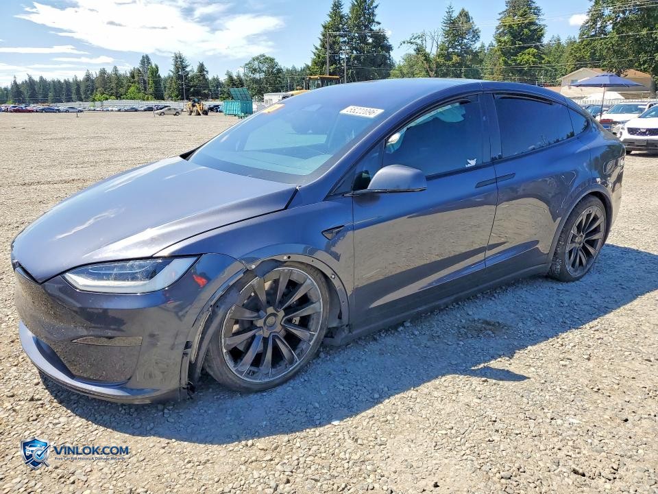2023 TESLA MODEL X – Lot 55222096 auction photo