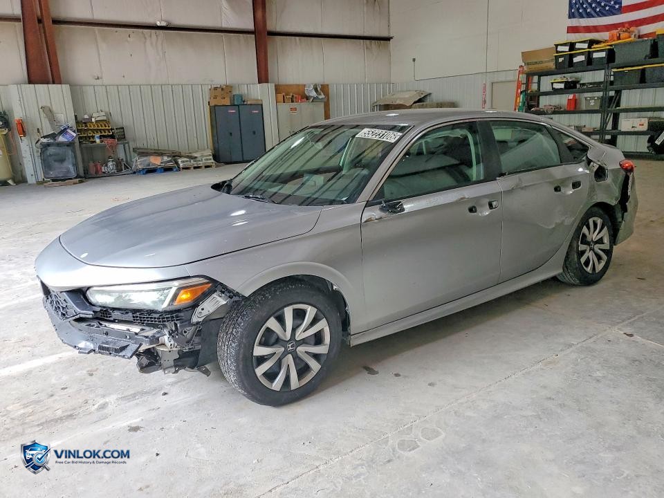 2025 HONDA CIVIC LX – Lot 55223106 auction photo