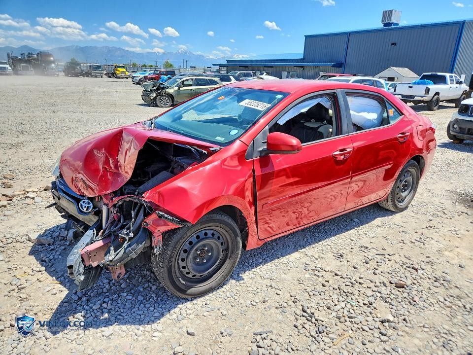 2016 TOYOTA COROLLA LE – Lot 55225216 auction photo
