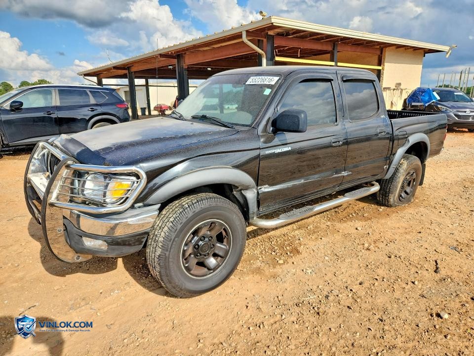 2003 TOYOTA TACOMA DOUBLE CAB PRERUNNER – Lot 55226616 auction photo
