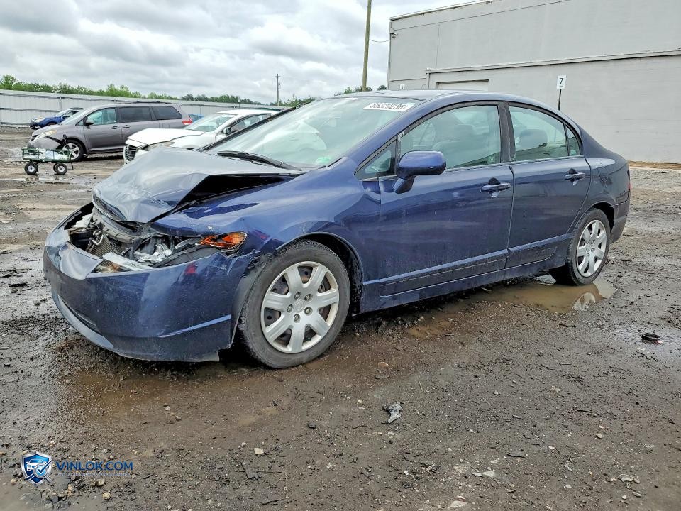 2008 HONDA CIVIC LX – Lot 55229236 auction photo