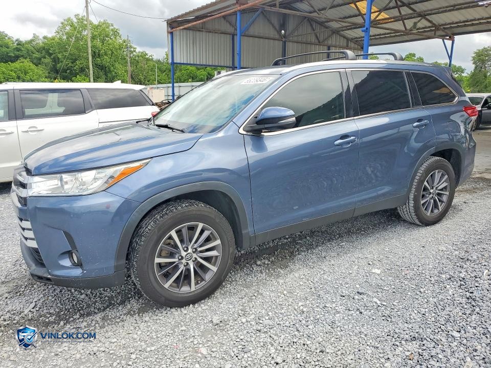 2019 TOYOTA HIGHLANDER XLE – Lot 55229346 auction photo