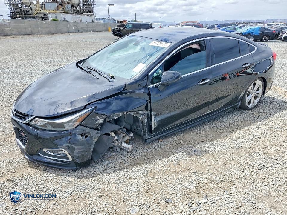 2017 CHEVROLET CRUZE PREMIER – Lot 55229526 auction photo
