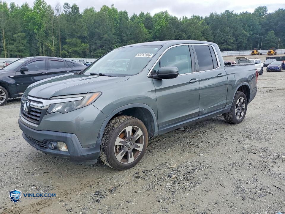 2017 HONDA RIDGELINE RTL – Lot 55232886 auction photo