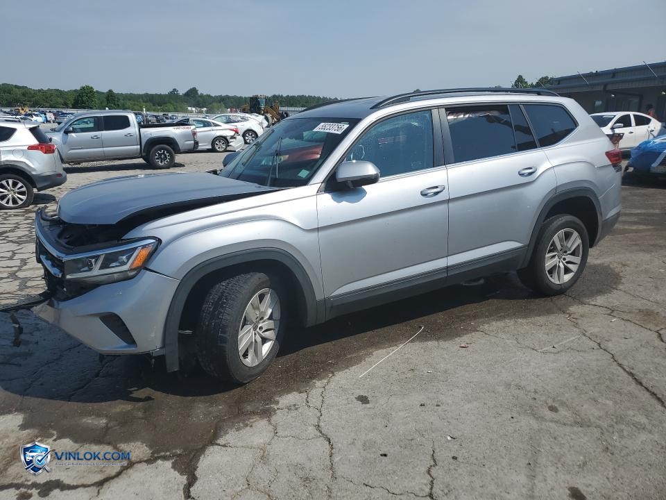 2021 VOLKSWAGEN ATLAS S – Lot 55233756 auction photo