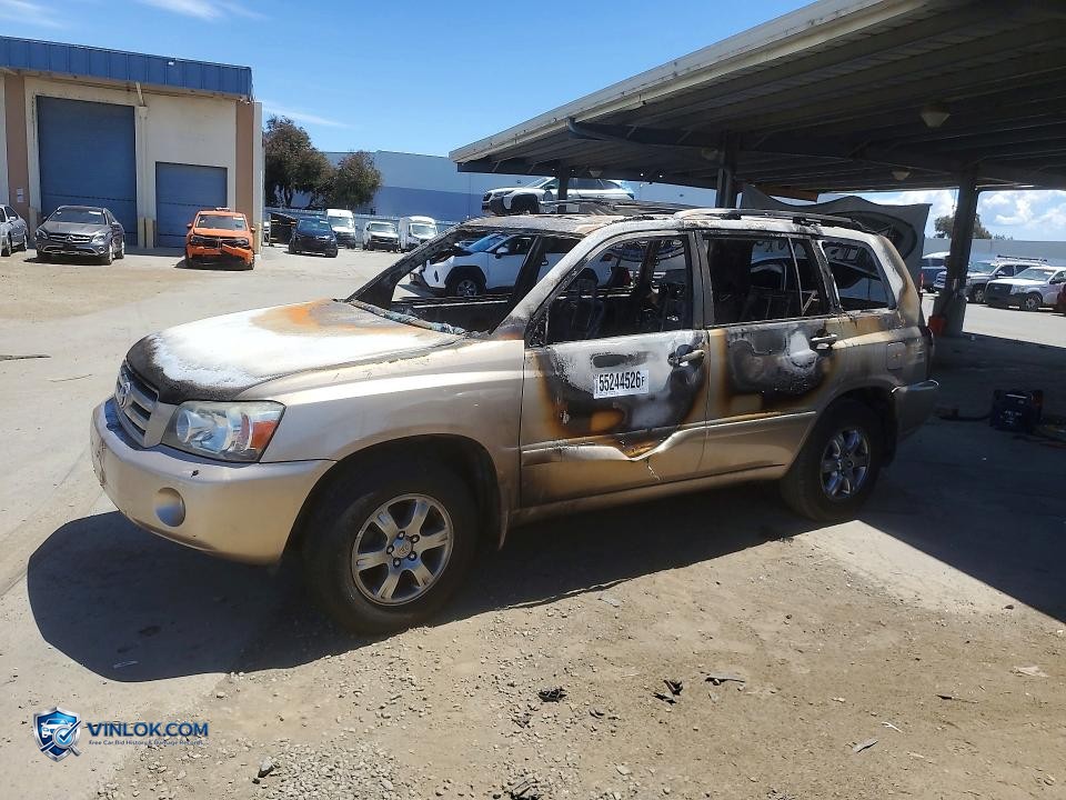 2004 TOYOTA HIGHLANDER BASE – Lot 55244526 auction photo