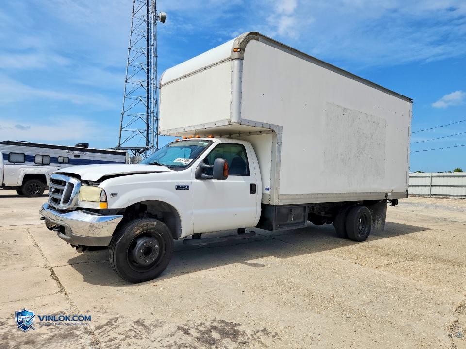 2003 FORD F550 BOX TRUCK – Lot 55245166 auction photo