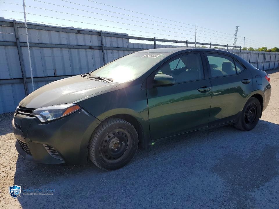 2016 TOYOTA COROLLA L – Lot 55245546 auction photo