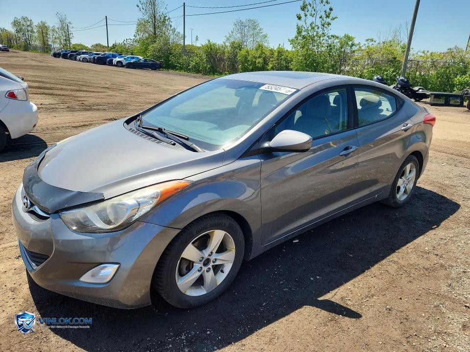 2013 HYUNDAI ELANTRA GLS – Lot 55245756 auction photo