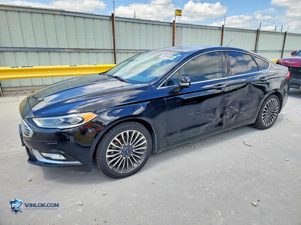 2017 FORD FUSION TITANIUM – Lot 55246566 auction photo