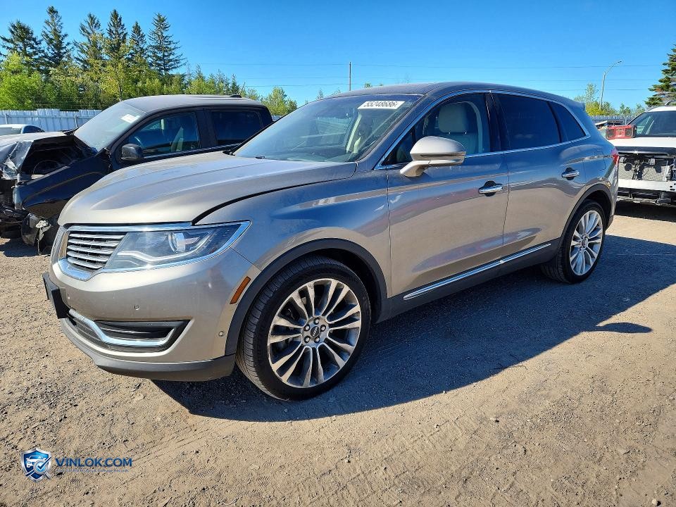 2016 LINCOLN MKX RESERVE – Lot 55248686 auction photo