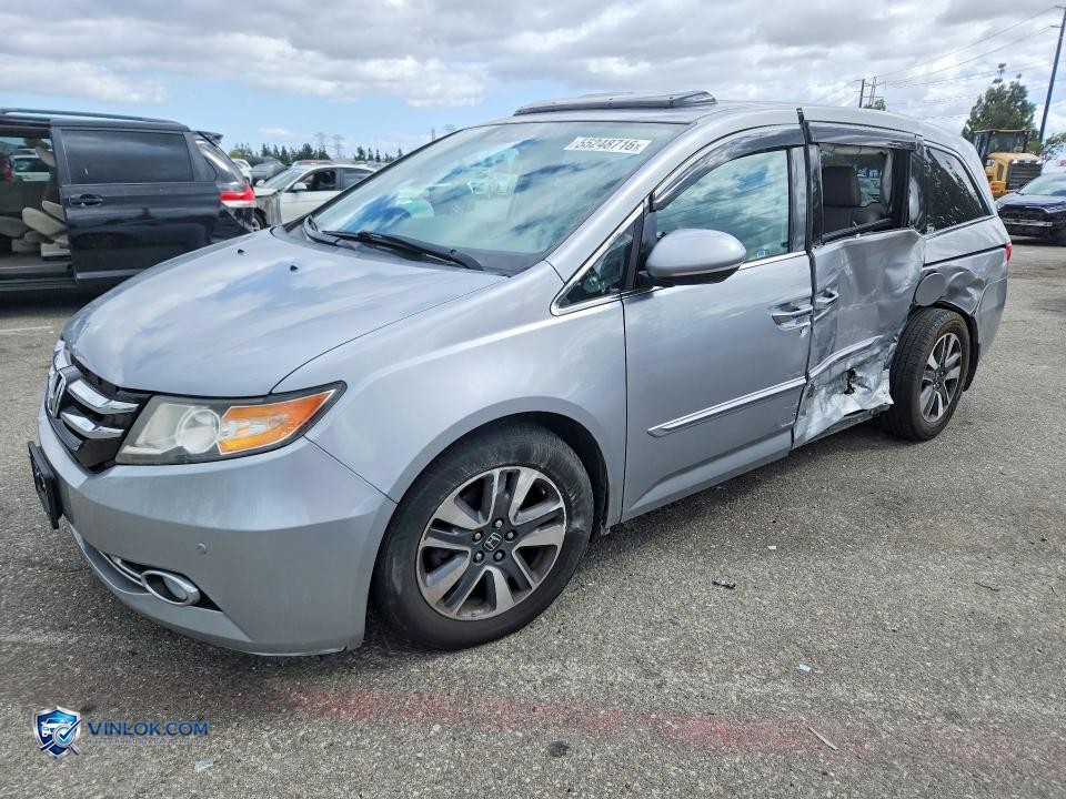 2016 HONDA ODYSSEY TOURING – Lot 55248716 auction photo