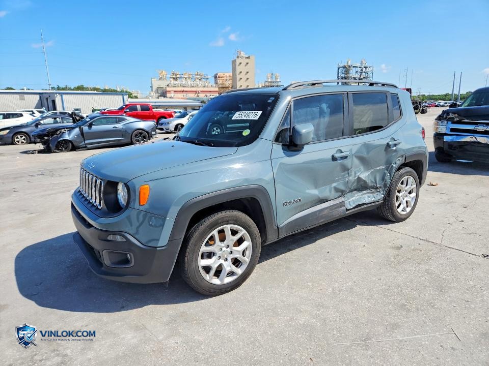2018 JEEP RENEGADE LATITUDE – Lot 55249276 auction photo