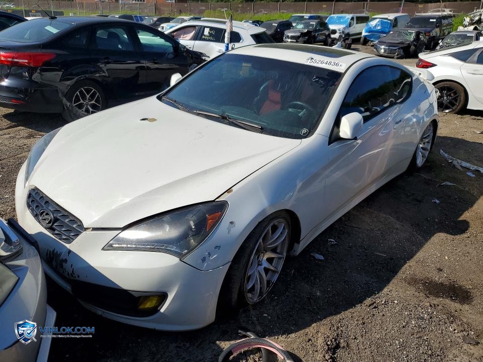 2010 HYUNDAI GENESIS COUPE 2.0T – Lot 55264836 auction photo