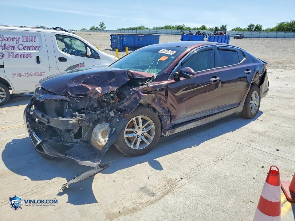 2013 KIA OPTIMA LX – Lot 55269146 auction photo